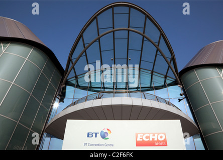 Echo Arena Konzertsaal & BT Convention Centre, Liverpool, England Stockfoto