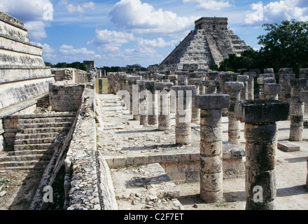 Chichen Itza Yucatan Mexiko Stockfoto