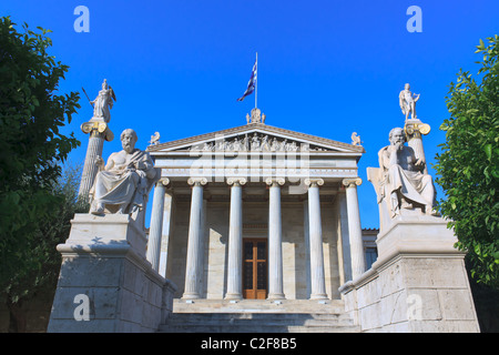 Der nationalen Akademie der Künste in Athen, Griechenland Stockfoto