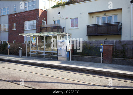 LUAS ist der irische Stadtbahn/Straßenbahn system Wartung Dublin, Irland. Stockfoto