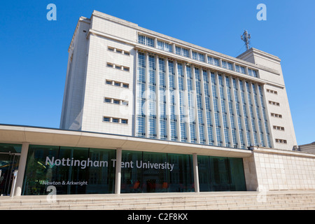 Newton und Arkwright Gebäude, Nottingham Trent University, Nottingham, Vereinigtes Königreich Stockfoto