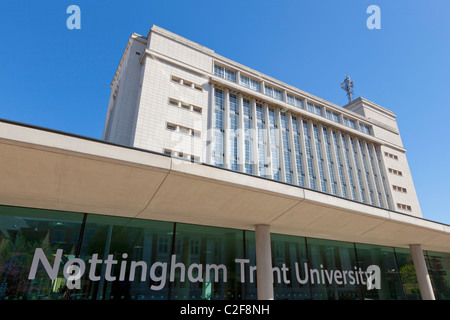 Newton und Arkwright Gebäude Nottingham Trent University, Nottingham, Vereinigtes Königreich Stockfoto