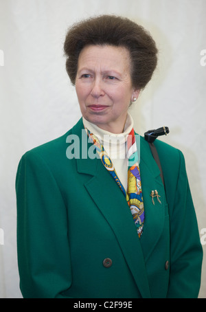 Ihre Königliche Hoheit Prinzessin Anne öffnet Lincolnshire Prime Fleisch Company Ltd T / A Bowmans Stockfoto