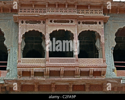 Indore Palast (König Holkar), Indore, Madhya Pradesh, Indien Stockfoto