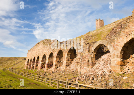 Süd-Stein-Öfen, alte Öfen verwendet, um die Eisenstein abgebaut im Rosedale in den North York Moors, UK calcine. Stockfoto