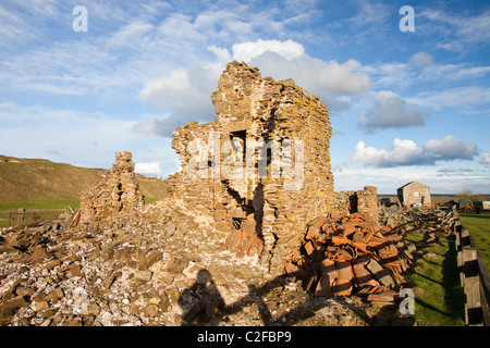 Mine-Altbauten in Rosedale, North York Moors, UK. Stockfoto