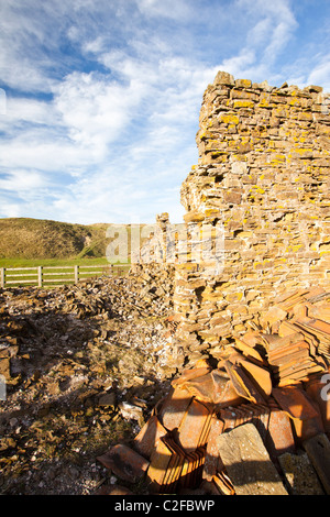 Mine-Altbauten in Rosedale, North York Moors, UK. Stockfoto