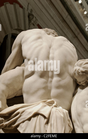 Detail: Ugolino und seine Söhne, modelliert ca. 1860 / 61, ausgeführt im Marmor 1865 – 67, von Jean-Baptiste Carpeaux Stockfoto