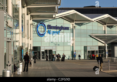 Birmingham Flughafen-terminal Gebäude, England, UK Stockfoto