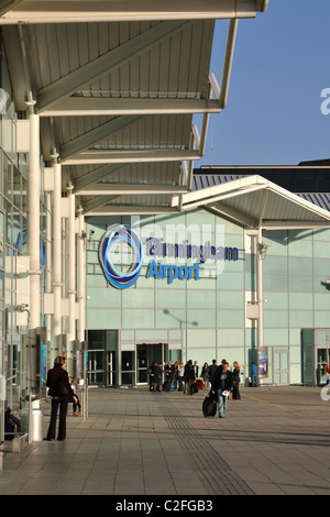 Birmingham Flughafen-terminal Gebäude, England, UK Stockfoto