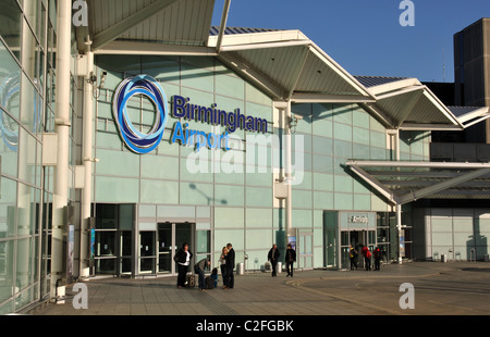 Birmingham Flughafen-terminal Gebäude, England, UK Stockfoto