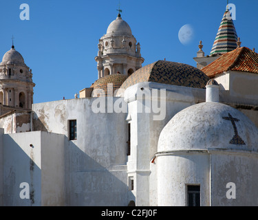 ES - Andalusien: Cadiz Kathedrale Detail anzeigen Stockfoto