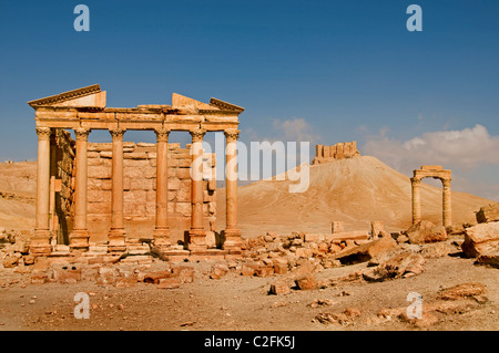 Römische Funery Tempel 2 Cent Palmyra Syrien Syrien Stockfoto