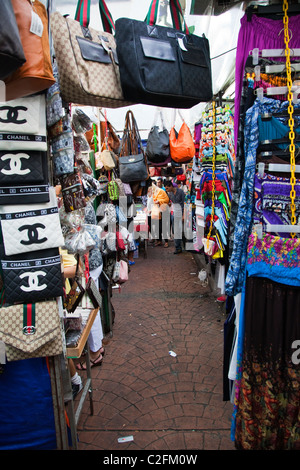 Wochenmarkt auf Petaling Street, Kuala Lumpur Stockfoto