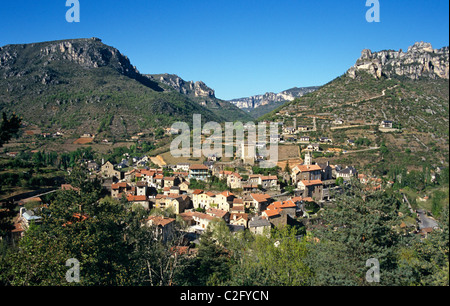 Le Rozier Rouisillon Frankreich Stockfoto