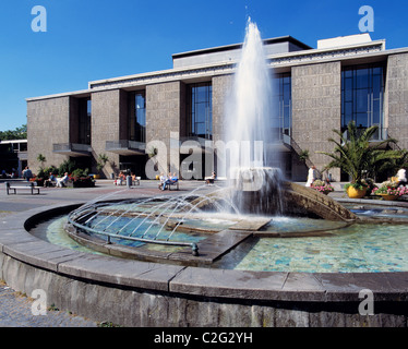 Opernhaus Fuer Oper Und Schauspiel bin Offenbachplatz in Köln, Rhein, Nordrhein-Westfalen Stockfoto