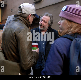 Frühlings Erwachen "Produzent Tom Hulce Broadway Stagehands lokalen ein Streik Eugene O'Neill Theatre New York City, USA - Stockfoto