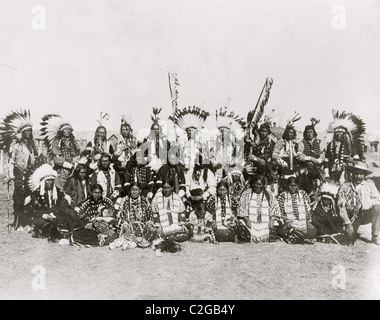 Sioux-Indianer--Pine Ridge S.D. " Stockfoto