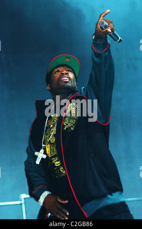 50 Cent live in der Odyssey Arena Belfast, Irland - 05.11.07 / Stockfoto