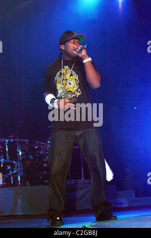 50 Cent live in der Odyssey Arena Belfast, Irland - 05.11.07 / Stockfoto