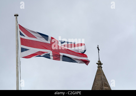 Union Jack, britische Nationalflagge Stockfoto