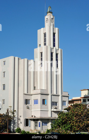 Havanna. Kuba. Vedado. Casa de Las Américas, Art-Deco-Gebäude. Stockfoto