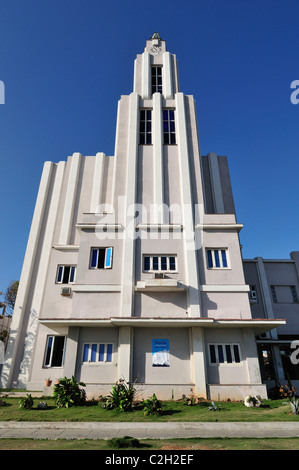 Havanna. Kuba. Vedado. Casa de Las Américas, Art-Deco-Gebäude. Stockfoto