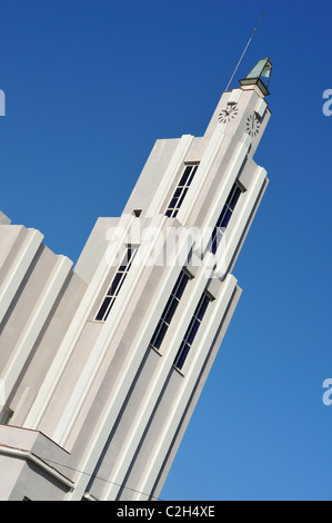 Havanna. Kuba. Vedado. Casa de Las Américas, Art-Deco-Gebäude. Stockfoto