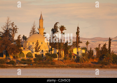 Hala Sultan Tekke, Larnaca, Zypern. Stockfoto