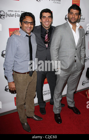 RAVI PATEL SUNIL MALHOTRA SUNKRISH BALA ICH BIN KALAM OPENING NIGHT GALA. 9. JÄHRLICHE INDISCHES FILMFESTIVAL VON LOS ANGELES HOLLYWO Stockfoto