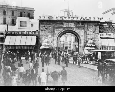 Französische Tor eine Tunis, Tunesien Stockfoto