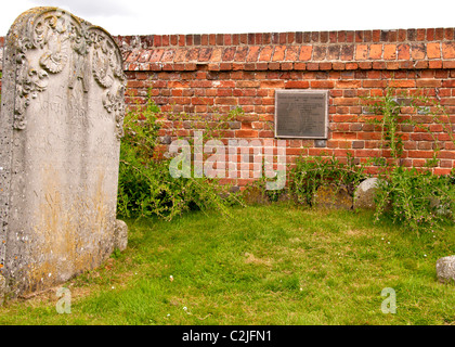 Grab von Agatha Christie auf dem Friedhof in Cholsey in der Nähe von Wallingford (Oxfordshire); Greifen von Agatha Christie Stockfoto