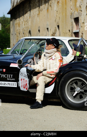 Stock Foto von einem 1965 AC Cobra in der Tour auto optic 2000 im Jahr 2011. Stockfoto