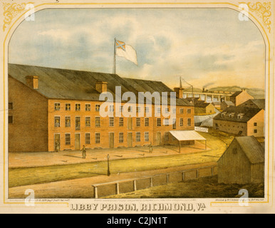 Libby Prison, Richmond, VA. Stockfoto