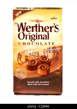 Werther's Original Schokolade Stockfoto