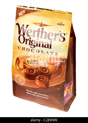 Werther's Original Schokolade Stockfoto