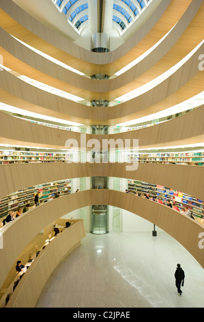 Die Bibliothek des Rechtsinstituts der Universität Zürich, Schweiz Stockfoto