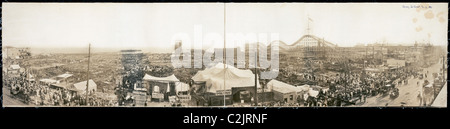 Zerstörung der Dreamland, Coney Island Stockfoto