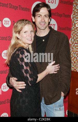 Kelli O'Hara und Ehemann Greg Naughton Opening Night After Party für die zweite Inszenierung von "Next To Normal" bei Stockfoto