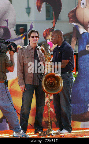 Jim Carrey Dr. Seuss Horton hört ein Hu! Premiere - roten Teppich Los Angeles, Kalifornien - 08.03.08 Stockfoto