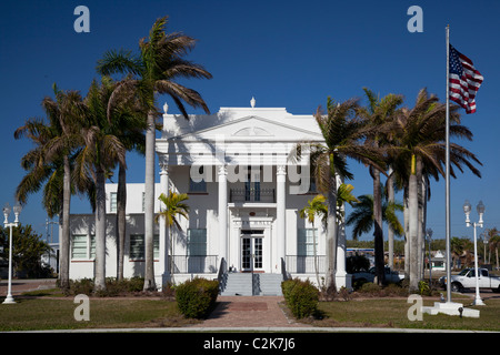 Everglades City Hall, Florida Stockfoto