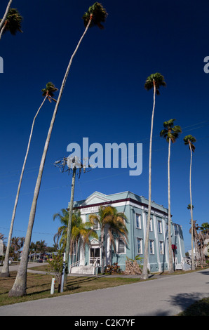 Bank der Everglades Gebäude, Everglades City, Florida Stockfoto