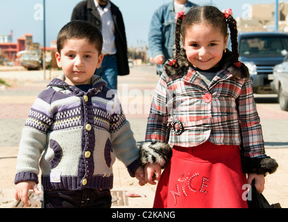 Tartous Syrien Tartus kleine junge Mädchen arabischen Arabisch Syrien syrische Stockfoto