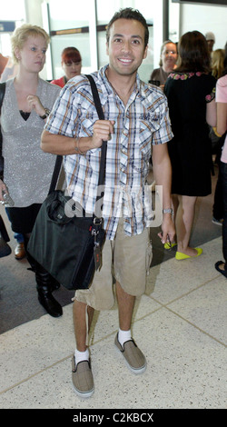 Howie Dorough The Backstreet Boys Ankunft in Sydney Airport Sydney, Australien. 21.02.08 Robert Wallace / Stockfoto