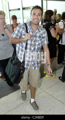 Howie Dorough The Backstreet Boys Ankunft in Sydney Airport Sydney, Australien. 21.02.08 Robert Wallace / Stockfoto