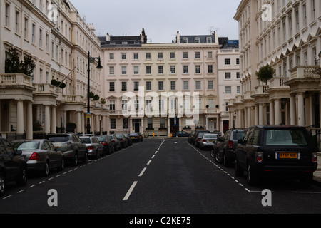 Luxus-Häuser in Belgravia London, UK ARTIFEX LUCIS Stockfoto