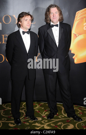 James May und Richard Hammond RTS Programm Awards 2007 im Grosvenor House London, England - 19.03.08 Stockfoto