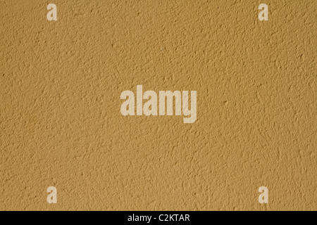 texturierte Hintergrundeffekt Betonmauer Licht gemalt braun Stockfoto