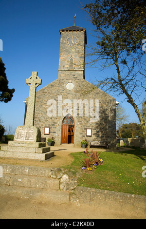 Kirche St. Peter-Insel Sark Kanalinseln Stockfoto