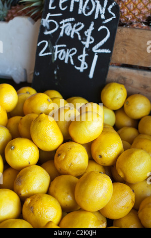 Frische Produkte auf Rustys Märkten. Cairns, Queensland, Australien Stockfoto